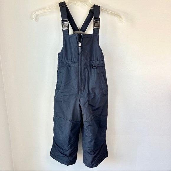 Land’s End Navy Snowsuit Kids Snow Bib - Picture 1 of 9